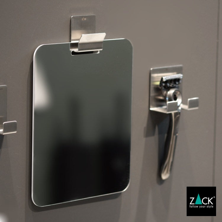 ZACK 40801 POTES ドイツZACK社製モダンデザインの壁掛けミラー(曇止め) HL [お取寄せ]