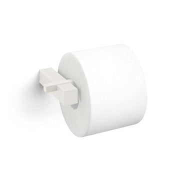 ZACK 40810 CARVO ドイツZACK社製モダンデザインのトイレットペーパーホルダー ホワイト仕上げ 壁付けタイプ DIY [在庫有り]
