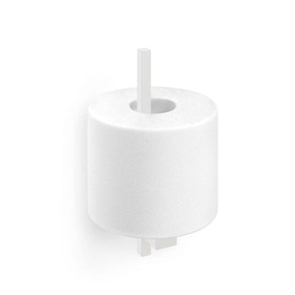 ZACK 40811 CARVO ドイツZACK社製モダンデザインのスペアトイレットペーパーホルダー 予備ロール ホワイト仕上げ 壁付けタイプ DIY [在庫有り]