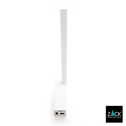ZACK 40811 CARVO ドイツZACK社製モダンデザインのスペアトイレットペーパーホルダー 予備ロール ホワイト仕上げ 壁付けタイプ DIY [在庫有り]