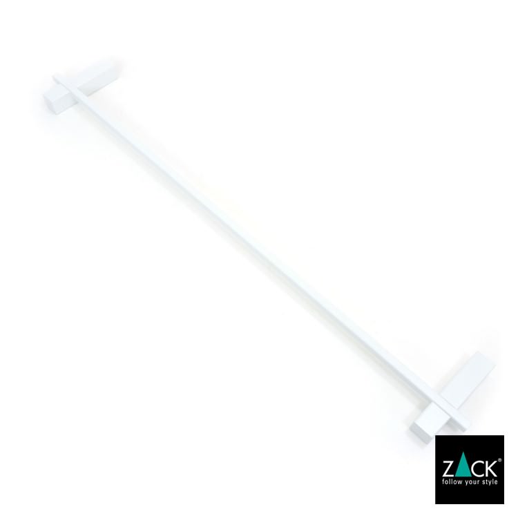 ZACK 40812 CARVO ドイツZACK社製モダンデザインのタオルレール ホワイト仕上げ 壁付けタイプ DIY [在庫有り]