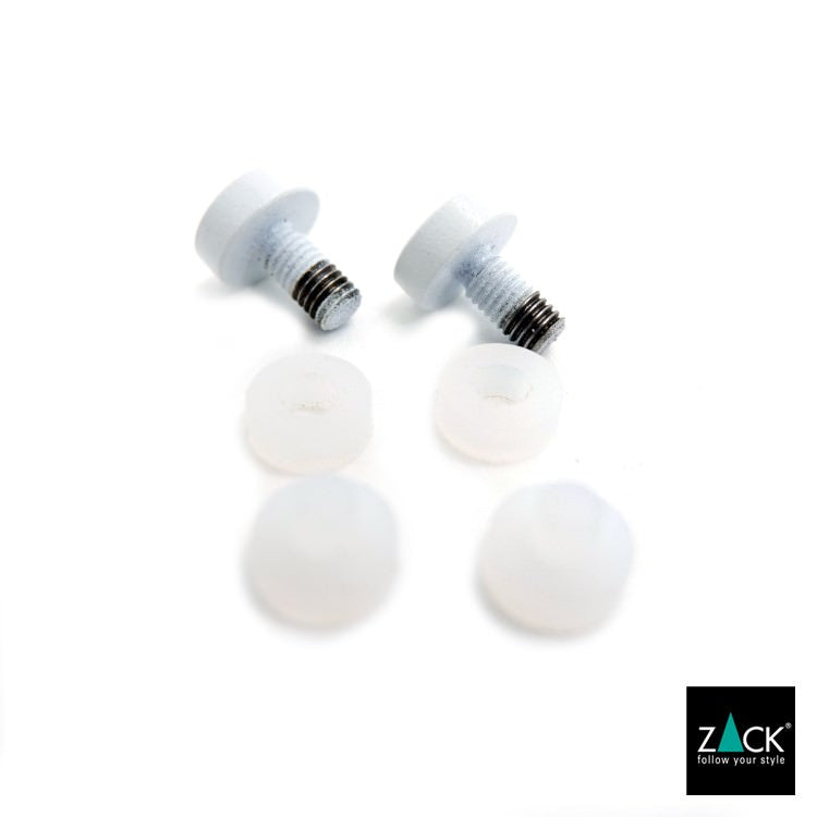 ZACK 40816 CARVO ドイツZACK社製モダンデザインのバスルームシェルフ ホワイト仕上げ 壁付けタイプ DIY [在庫有り]