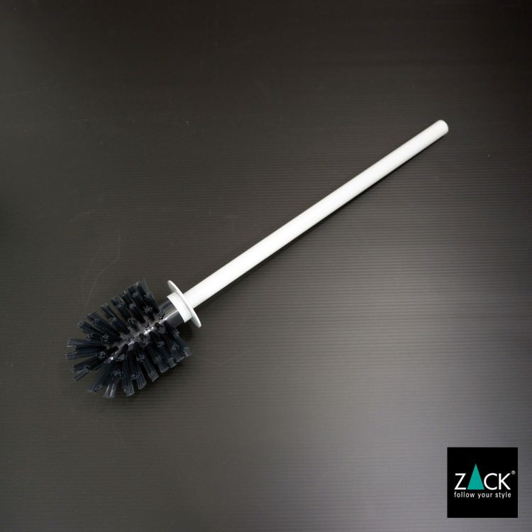 [サンプル品] ZACK 40817 CARVO ドイツZACK社製モダンデザインのトイレブラシ ホワイト仕上げ 壁付けタイプ DIY [在庫有り]