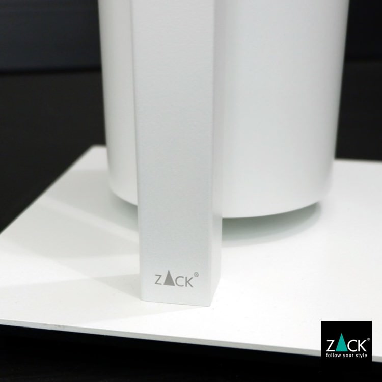 [サンプル品]ZACK 40818 CARVO ドイツZACK社製モダンデザインのトイレットバトラー ホワイト仕上げ [在庫有り]