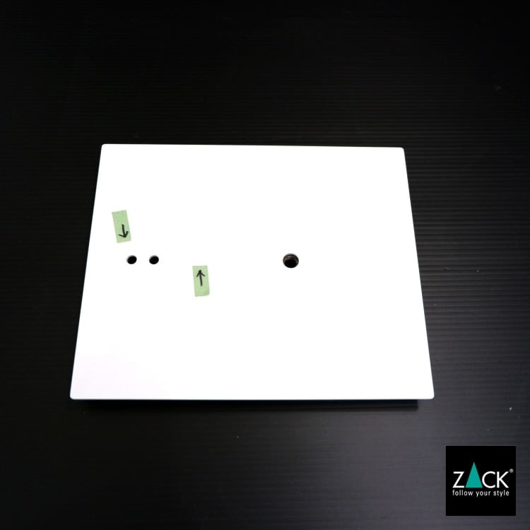 [サンプル品]ZACK 40818 CARVO ドイツZACK社製モダンデザインのトイレットバトラー ホワイト仕上げ [在庫有り]
