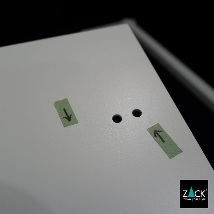 [サンプル品]ZACK 40818 CARVO ドイツZACK社製モダンデザインのトイレットバトラー ホワイト仕上げ [在庫有り]