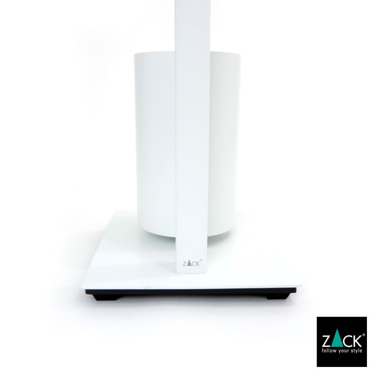 [サンプル品]ZACK 40818 CARVO ドイツZACK社製モダンデザインのトイレットバトラー ホワイト仕上げ [在庫有り]
