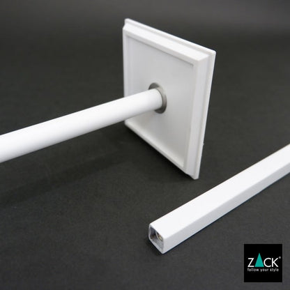 ZACK 40820 CARVO ドイツZACK社製モダンデザインのトイレブラシ ホワイト仕上げ [在庫有り]