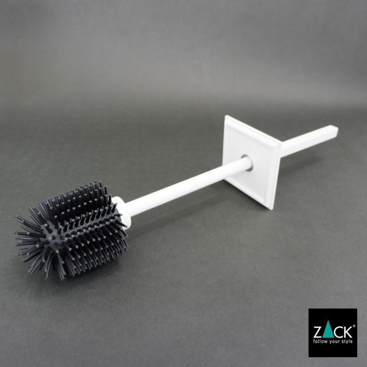 ZACK 40820 CARVO ドイツZACK社製モダンデザインのトイレブラシ ホワイト仕上げ [在庫有り]