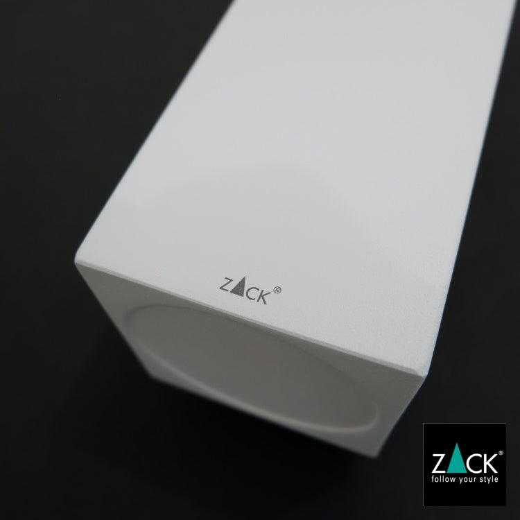ZACK 40821 CARVO ドイツZACK社製モダンデザインのトイレブラシ ホワイト仕上げ 壁付けタイプ DIY [在庫有り]