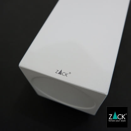 ZACK 40821 CARVO ドイツZACK社製モダンデザインのトイレブラシ ホワイト仕上げ 壁付けタイプ DIY [在庫有り]