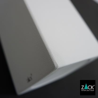 ZACK 40821 CARVO ドイツZACK社製モダンデザインのトイレブラシ ホワイト仕上げ 壁付けタイプ DIY [在庫有り]