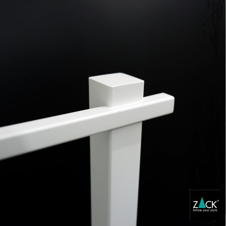 ZACK 40822 CARVO ドイツZACK社製モダンデザインのタオルスタンド ホワイト仕上げ [在庫有り]H1