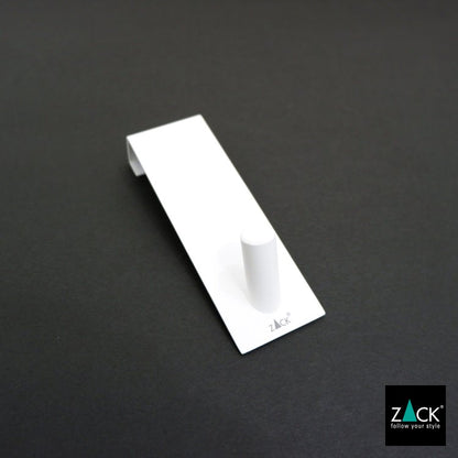ZACK 40830 EXIT ドイツZACK社製モダンデザインのドアフック ホワイト仕上げ ドア幅19mm用 [在庫有り] H2-31