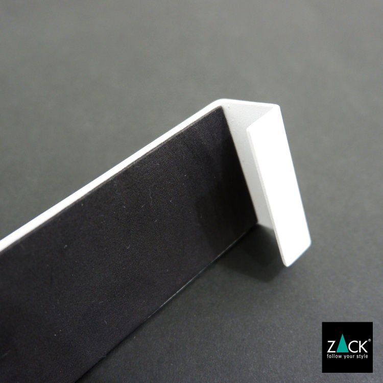 ZACK 40830 EXIT ドイツZACK社製モダンデザインのドアフック ホワイト仕上げ ドア幅19mm用 [在庫有り] H2-31