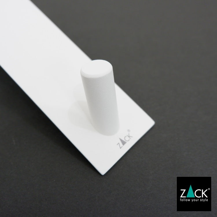ZACK 40831 EXIT ドイツZACK社製モダンデザインのドアフック ホワイト仕上げ ドア幅41mm用 [在庫有り]H1