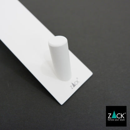 ZACK 40831 EXIT ドイツZACK社製モダンデザインのドアフック ホワイト仕上げ ドア幅41mm用 [在庫有り]H1