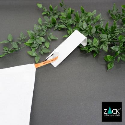 ZACK 40831 EXIT ドイツZACK社製モダンデザインのドアフック ホワイト仕上げ ドア幅41mm用 [在庫有り]H1