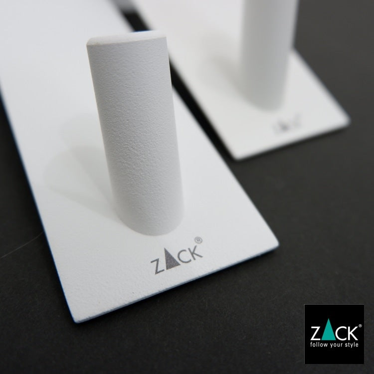 ZACK 40831 EXIT ドイツZACK社製モダンデザインのドアフック ホワイト仕上げ ドア幅41mm用 [在庫有り]H1