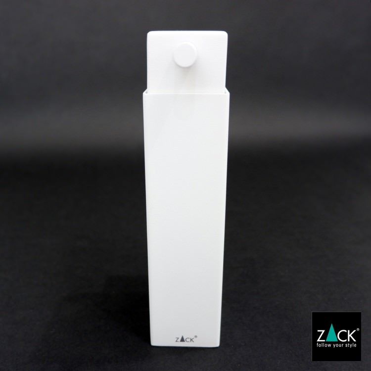 ZACK 40840 LINEA ドイツZACK社製モダンデザインのリキッドディスペンサー ホワイト仕上げ 壁付けタイプ DIY [在庫有り]