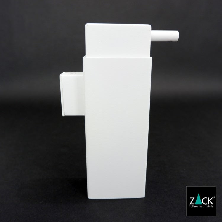 ZACK 40840 LINEA ドイツZACK社製モダンデザインのリキッドディスペンサー ホワイト仕上げ 壁付けタイプ DIY [在庫有り]