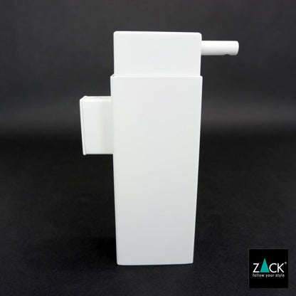 ZACK 40840 LINEA ドイツZACK社製モダンデザインのリキッドディスペンサー ホワイト仕上げ 壁付けタイプ DIY [在庫有り]