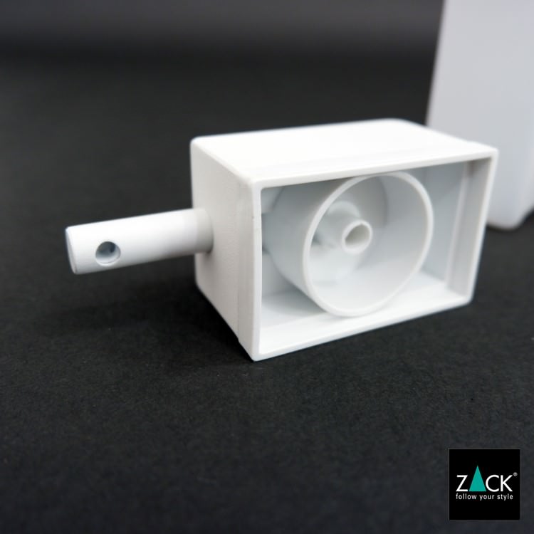 ZACK 40840 LINEA ドイツZACK社製モダンデザインのリキッドディスペンサー ホワイト仕上げ 壁付けタイプ DIY [在庫有り]