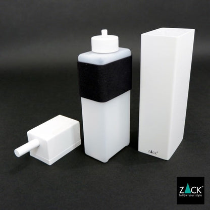 ZACK 40840 LINEA ドイツZACK社製モダンデザインのリキッドディスペンサー ホワイト仕上げ 壁付けタイプ DIY [在庫有り]
