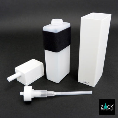 ZACK 40840 LINEA ドイツZACK社製モダンデザインのリキッドディスペンサー ホワイト仕上げ 壁付けタイプ DIY [在庫有り]
