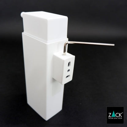 ZACK 40840 LINEA ドイツZACK社製モダンデザインのリキッドディスペンサー ホワイト仕上げ 壁付けタイプ DIY [在庫有り]