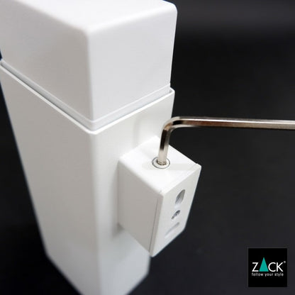 ZACK 40840 LINEA ドイツZACK社製モダンデザインのリキッドディスペンサー ホワイト仕上げ 壁付けタイプ DIY [在庫有り]