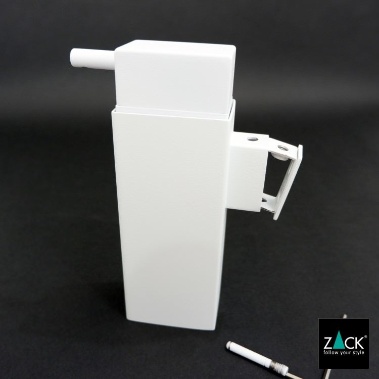 ZACK 40840 LINEA ドイツZACK社製モダンデザインのリキッドディスペンサー ホワイト仕上げ 壁付けタイプ DIY [在庫有り]