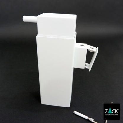 ZACK 40840 LINEA ドイツZACK社製モダンデザインのリキッドディスペンサー ホワイト仕上げ 壁付けタイプ DIY [在庫有り]