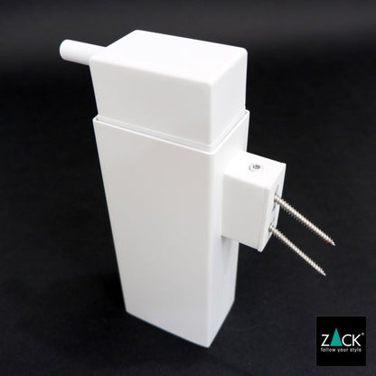 ZACK 40840 LINEA ドイツZACK社製モダンデザインのリキッドディスペンサー ホワイト仕上げ 壁付けタイプ DIY [在庫有り]