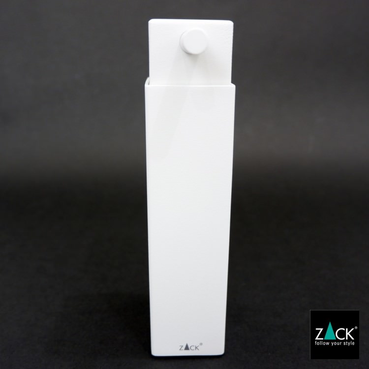 ZACK 40841 LINEA ドイツZACK社製モダンデザインのリキッドディスペンサー ホワイト仕上げ [在庫有り]