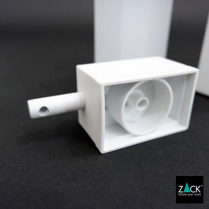 ZACK 40841 LINEA ドイツZACK社製モダンデザインのリキッドディスペンサー ホワイト仕上げ [在庫有り]
