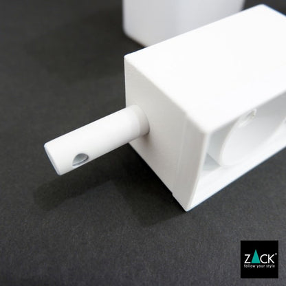 ZACK 40841 LINEA ドイツZACK社製モダンデザインのリキッドディスペンサー ホワイト仕上げ [在庫有り]