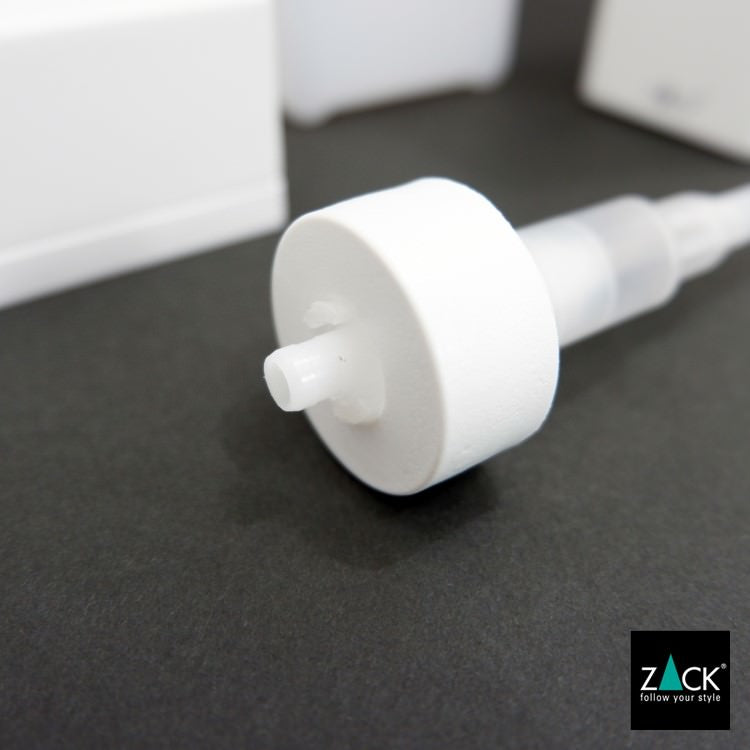 ZACK 40841 LINEA ドイツZACK社製モダンデザインのリキッドディスペンサー ホワイト仕上げ [在庫有り]