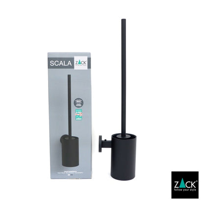 ZACK 40852 SCALA ドイツZACK社製モダンデザインのトイレブラシ マットブラック [在庫有り]