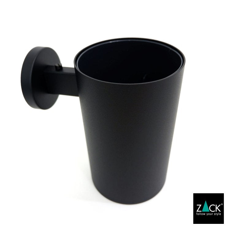 ZACK 40852 SCALA ドイツZACK社製モダンデザインのトイレブラシ マットブラック [在庫有り]