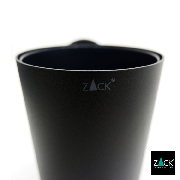 ZACK 40852 SCALA ドイツZACK社製モダンデザインのトイレブラシ マットブラック [在庫有り]