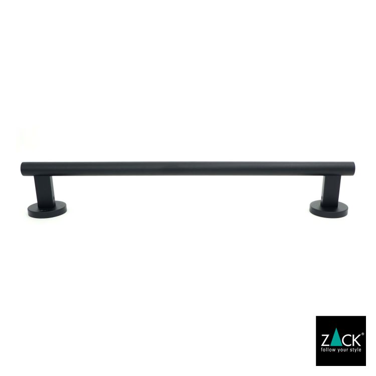ZACK 40853 SCALA ドイツZACK社製モダンデザインのタオルレール マットブラック [在庫有り]