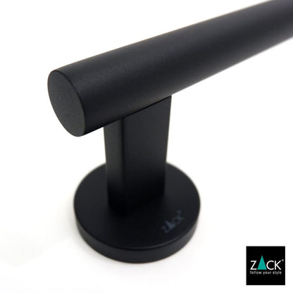 ZACK 40853 SCALA ドイツZACK社製モダンデザインのタオルレール マットブラック [在庫有り]