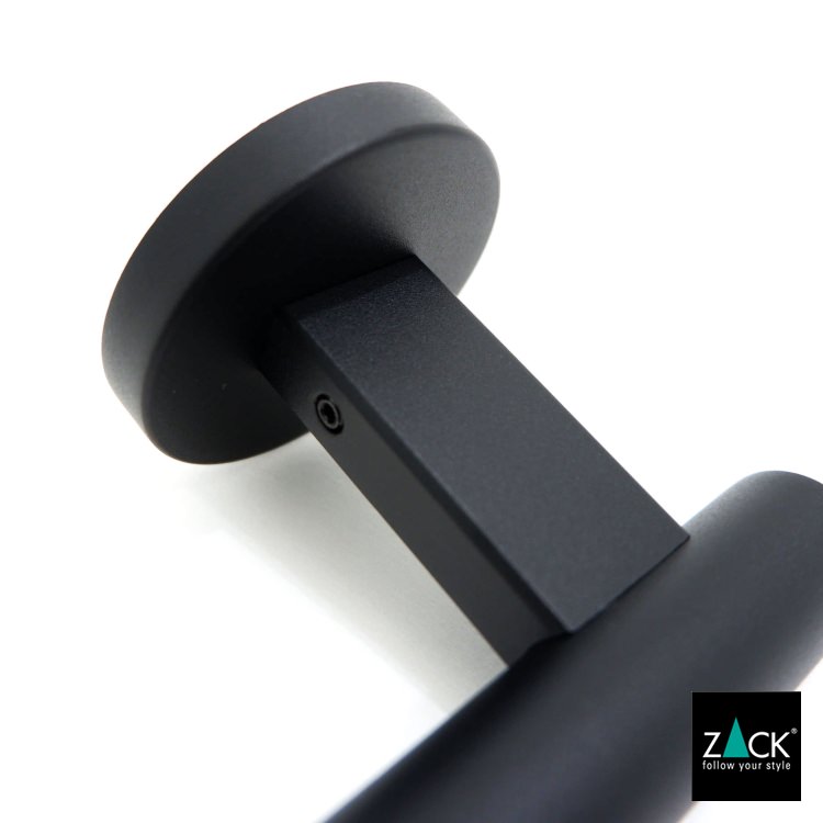 ZACK 40853 SCALA ドイツZACK社製モダンデザインのタオルレール マットブラック [在庫有り]