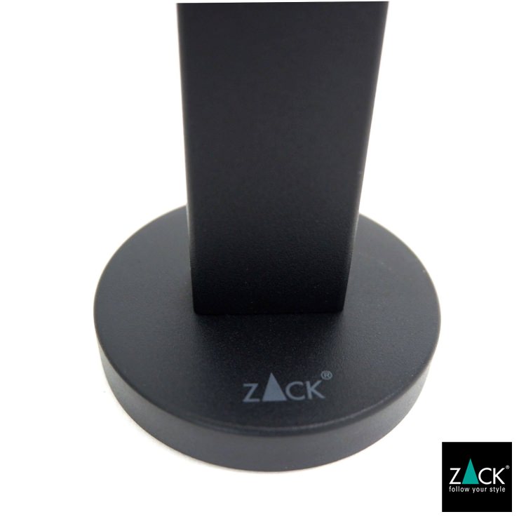 ZACK 40853 SCALA ドイツZACK社製モダンデザインのタオルレール マットブラック [在庫有り]
