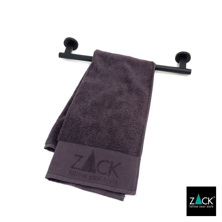 ZACK 40853 SCALA ドイツZACK社製モダンデザインのタオルレール マットブラック [在庫有り]