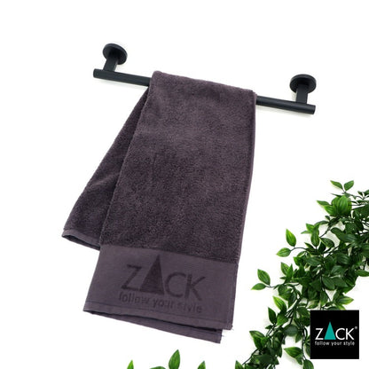 ZACK 40853 SCALA ドイツZACK社製モダンデザインのタオルレール マットブラック [在庫有り]