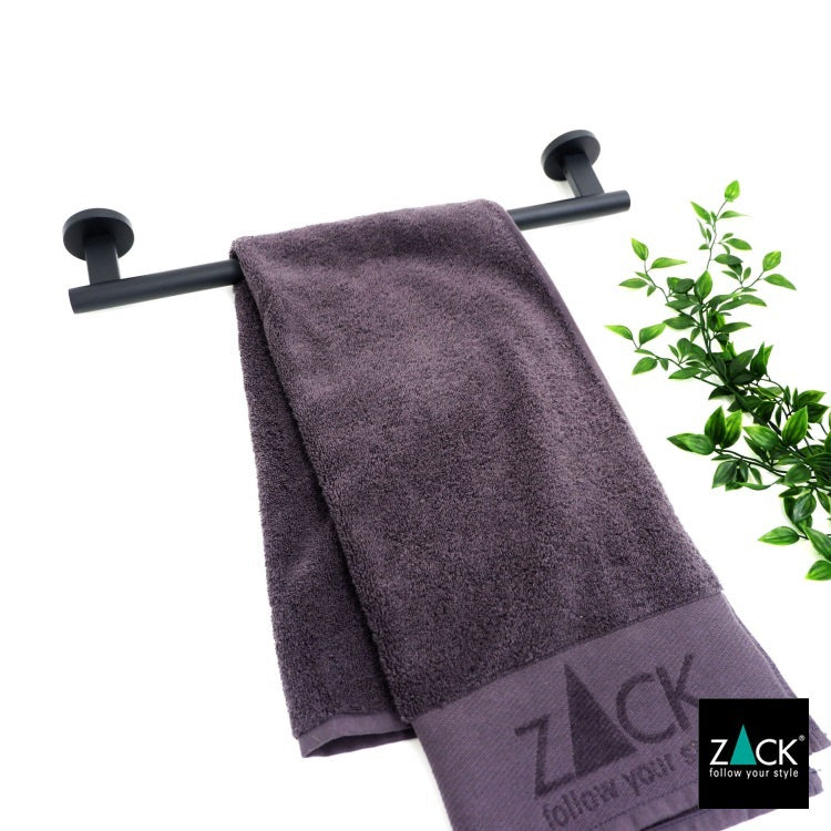 ZACK 40853 SCALA ドイツZACK社製モダンデザインのタオルレール マットブラック [在庫有り]