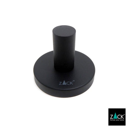 ZACK 40854 SCALA ドイツZACK社製モダンデザインのタオルフック マットブラック [在庫有り]