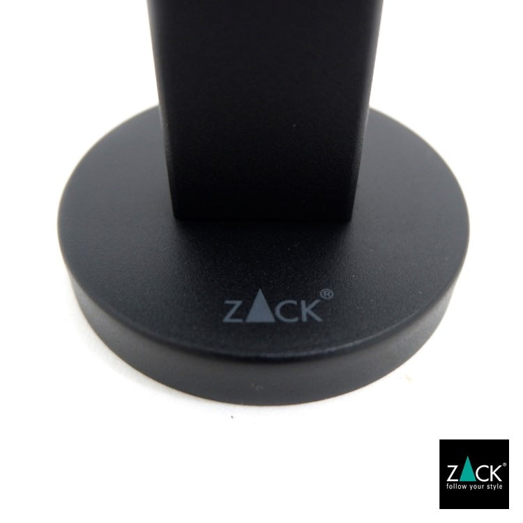 ZACK 40855 SCALA ドイツZACK社製モダンデザインのダブルタオルフック マットブラック [在庫有り]